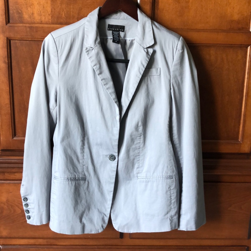 Gray Blazer